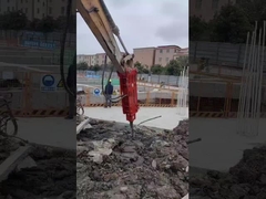 YTB100 نوع برتر / شکستن هیدرولیک مثلث 100 چسل ، لباس 10-16 تن