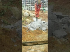 YTB140 نوع بالا / مثلث هيدروليک شکسته 140 چيسل ، لباس 19-26 تن