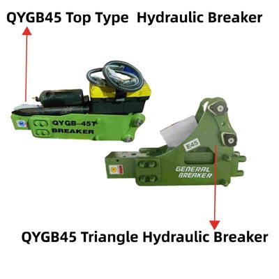 QYGB45 نوع بالا / مثلث شکن هیدرولیک 45 چسل برای ساخت و ساز