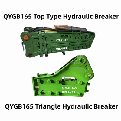 QYGB165 هيدرولیک سنگ شکستن شکستن چکش 165 چسل برای حفاری