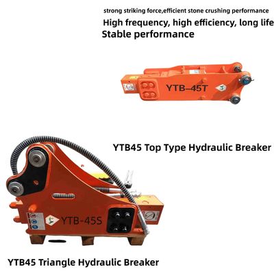 YTB45 نوع بالا / مثلث شکسته هیدرولیک 45 لباس چسل 1.2-3.0 تن
