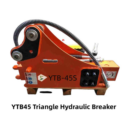 YTB45 نوع مثلث شکن هیدرولیک چکش 45 چسل لباس 1.2-3.0 تن