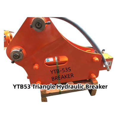 حفاری مثلث شکن هیدرولیک YTB53 53 لباس چسل 2.5-4.5 تن