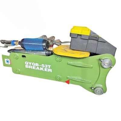 QYGB53 شکافنده هیدرولیک چکش بالا نوع 53MM چسل برای 3-5 تن حفاری