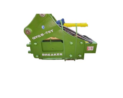 شکستن سنگ های هیدرولیک مثلث 75MM چسل QYGB75 برای 6.0-8.0 تن حفاری