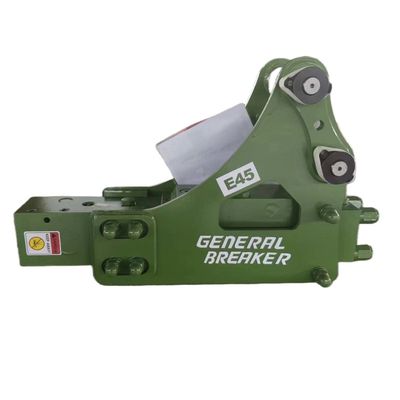 QYGB45 مثلث شکن هیدرولیک چکش 45 چسل برای 1.2-3.0 تن حفاری