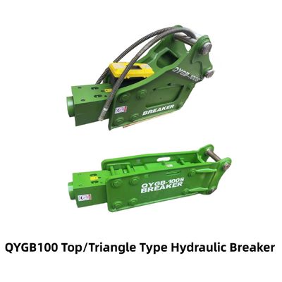 نوع بالا / مثلث هیدرولیک شکستن چکش QYGB100 100 Chisel برای 10-16 تن