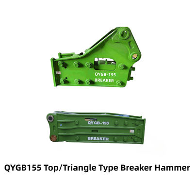 QYGB155 نوع بالا / مثلث هیدرولیک شکستن چکش برای حفاری